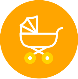 Baby Stroller Icon