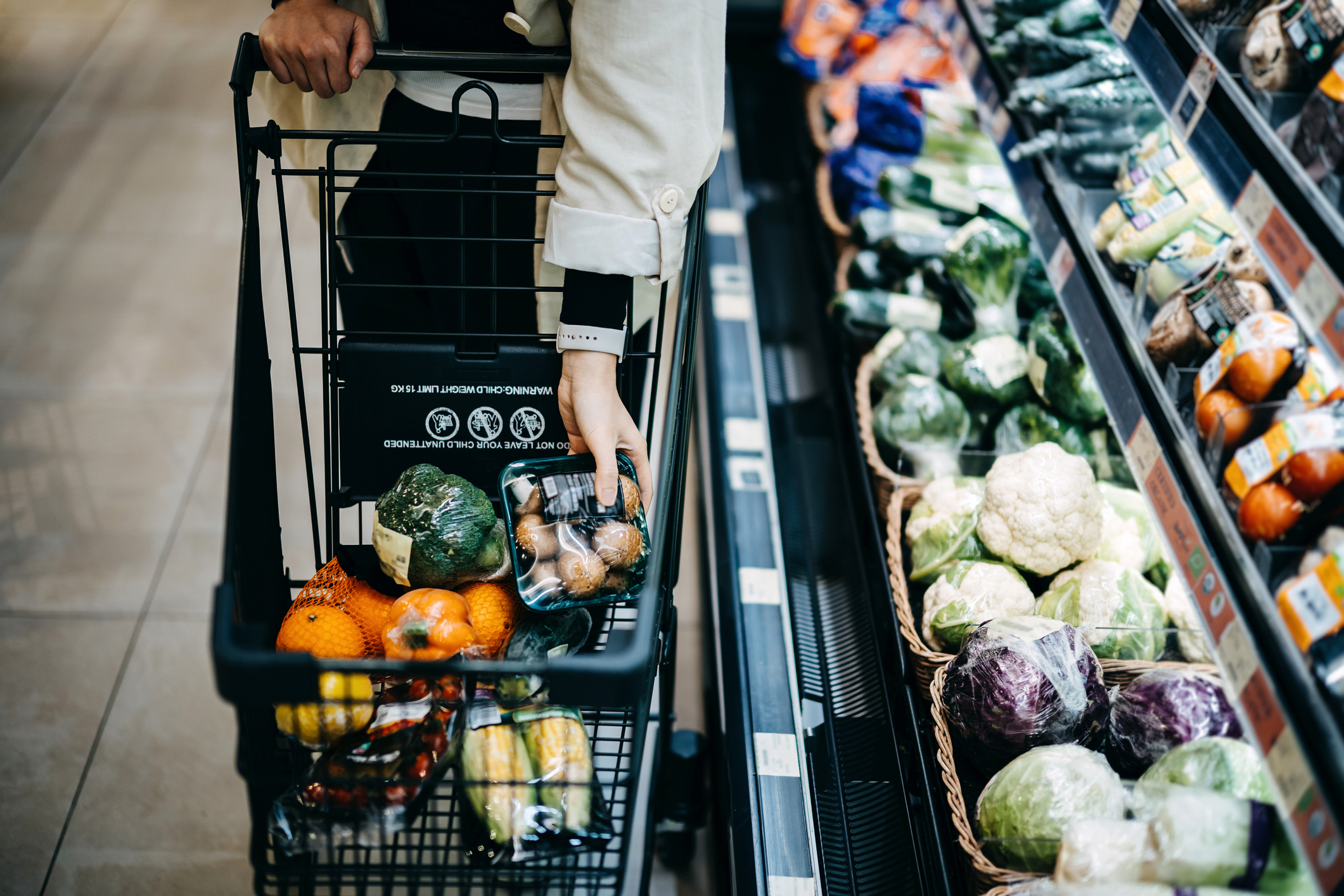 vegetable shopping